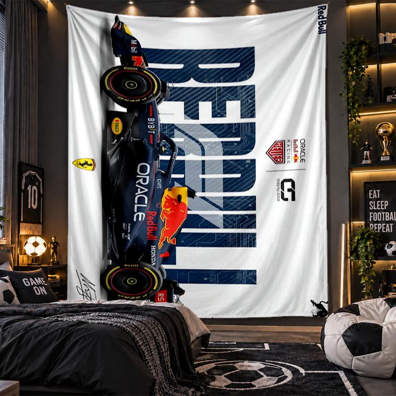 Wandbehang Max Verstappen Drucktuch für Wohnzimmer Schlafzimmer Heimdekoration