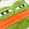 Sad Frog Backpack Funny Cute Shoulder Bag Plush Contrast Color Big Eyes Frog Big Mouth Large Capacity Creative Satchel Ugly Frog