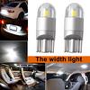 2 Pcs T10 LED Bulbs Light Lamp SMD Replacement High Brightness for Car Vehicle
