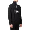 PUMA x Maison Kitsun Half Zip Sweater 'Black White' Men's 532322-01