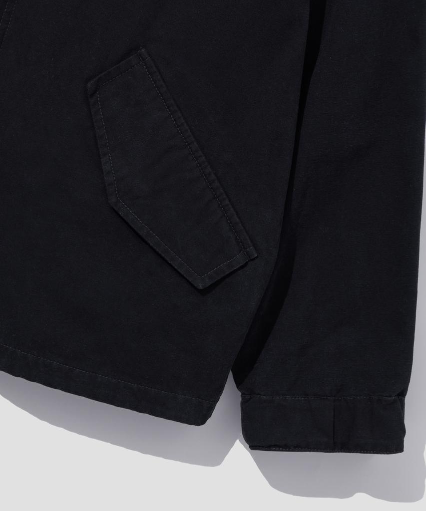 AGOD Washed Canvas Field Jacket [Black]