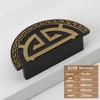 Cupboard Closet Wardrobe Door Knobs Pulls for Furniture Kitchen Storage Drawer Home Gold Flower Cabinet Handles