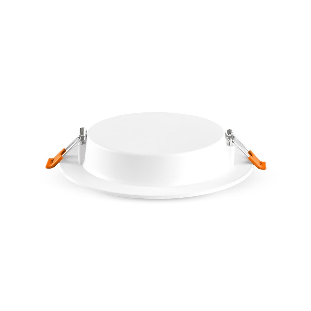 Recessed white round luminaire 17.5 cm built-in LED 12W DownLight Videx 4000K 1350lm