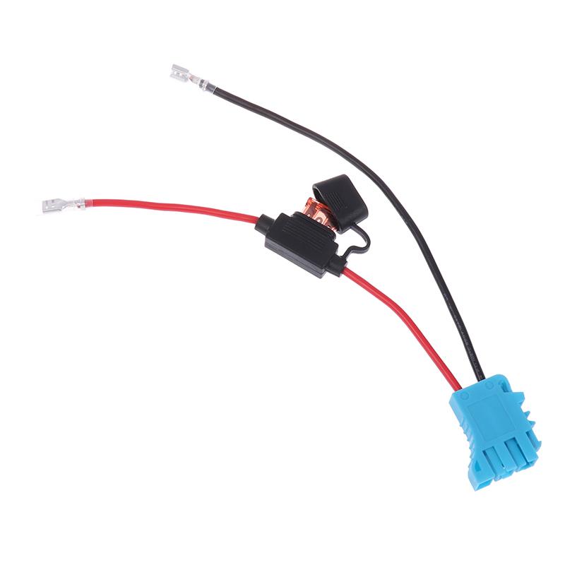 Wiring Harness Connector For Peg Perego 12V Sla Battery With Fuse Compatible Battery