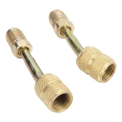 2 Pcs Universal Charging Vacuum Port Adapter R410A Adapters 14 To 516 Converter for Mini Split