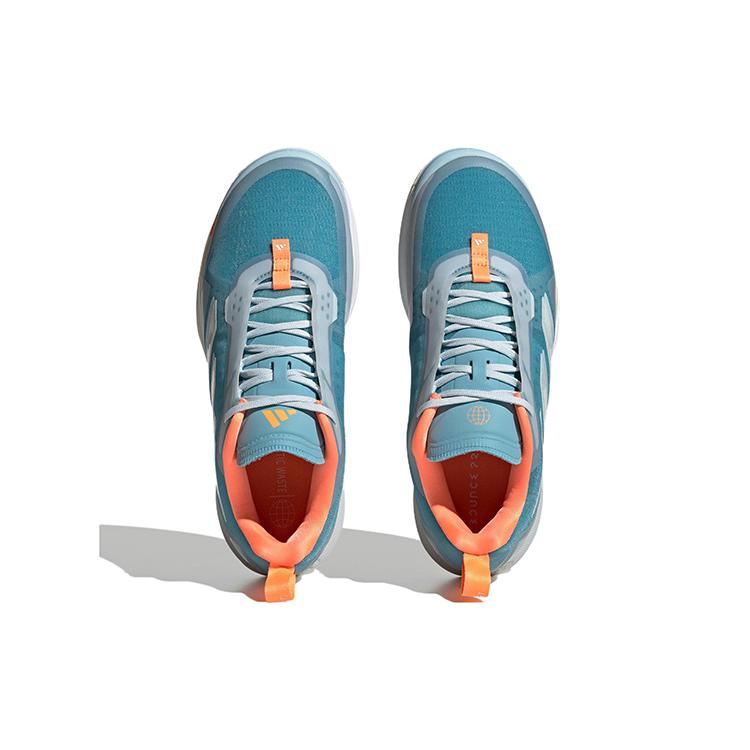 New Adidas Avacourt Preloved Blue Cloud White Screaming Orange Women's HQ8403