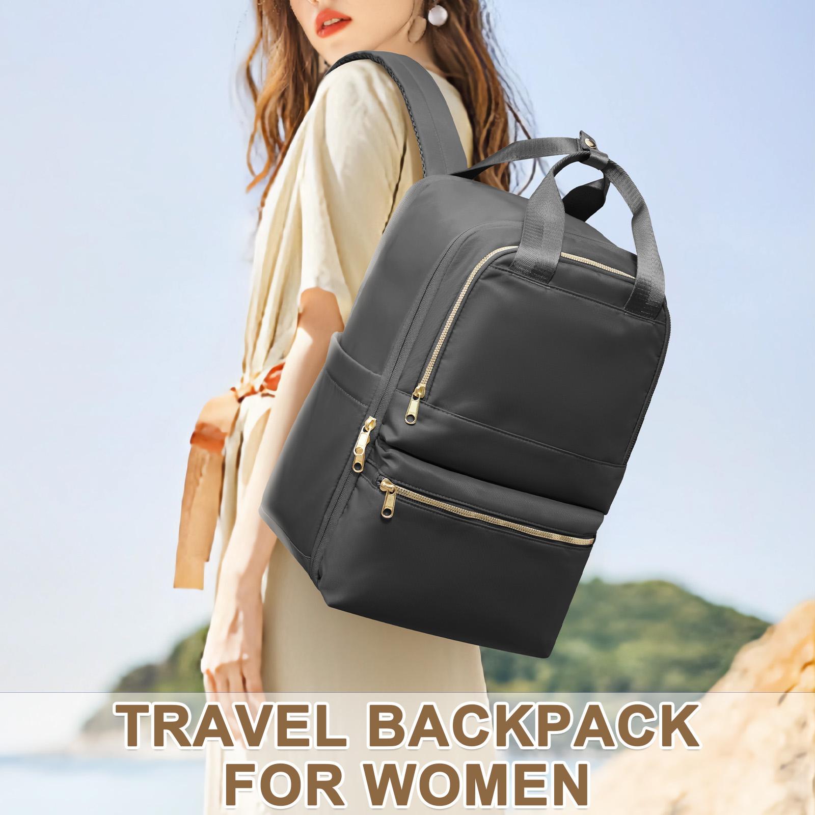 

Рюкзак Ryanair 40x20x25 Рюкзак для путешествий в самолете для женщин и мужчин, Ручная кладь Кабинная сумка Маленькая Универсальная Деловая сумка для ноутбука чёрный