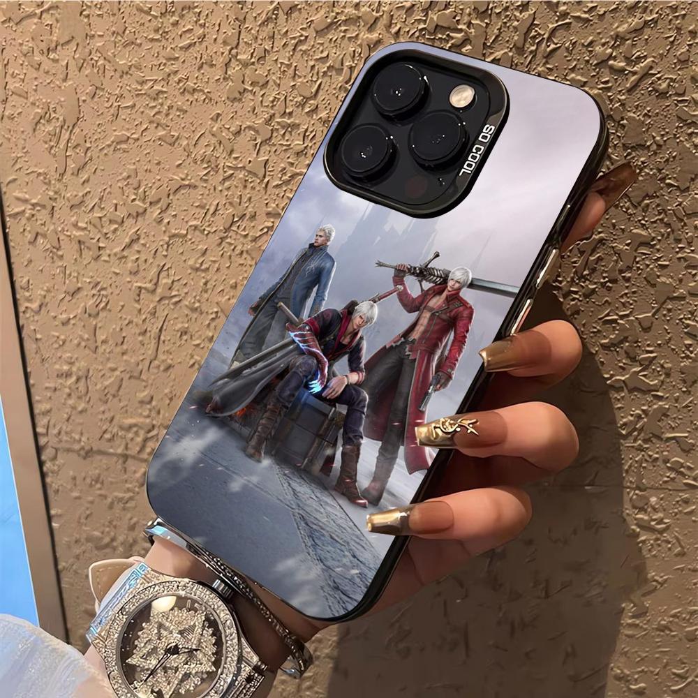 D-Devil May Cry DMC Phone Case Phone Case For iPhone 14 16 15 11 12 13 Pro Max Mini Plus Shockproof Cover