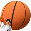 AnJieYa 2026 Peso Pesado Tamanho 5 Bola Silenciosa, Bola de Esponja, Mini Basquete Macio, Uso Interno/Externo, Iniciante, Prática Noturna (tamanho 5: Diâmetro de 21cm)