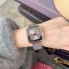Square Mesh Belt Women'S Watch Simple Large Dial Fashion Sense