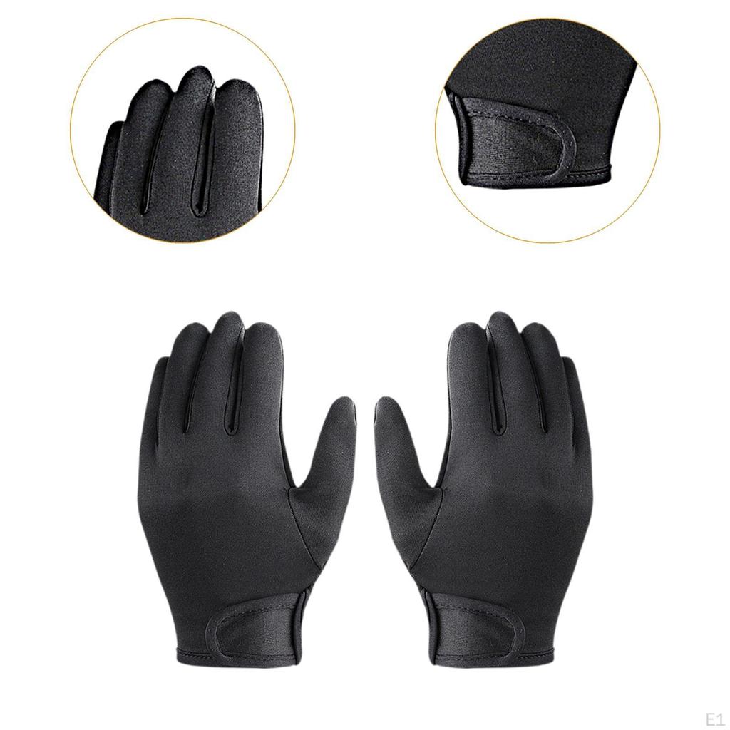 2 Pieces, Hairdressing Gloves, Salon Straightening Curling Gloves ,Five Finger, Finger
