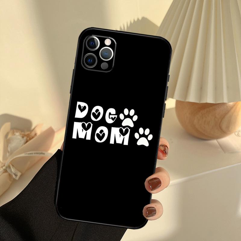 Dog foot Paw Colorful Pattern Case For iPhone 11 12 13 14 15 16 Pro Max Cover For iPhone 13 12 Mini XR X XS Max Plus