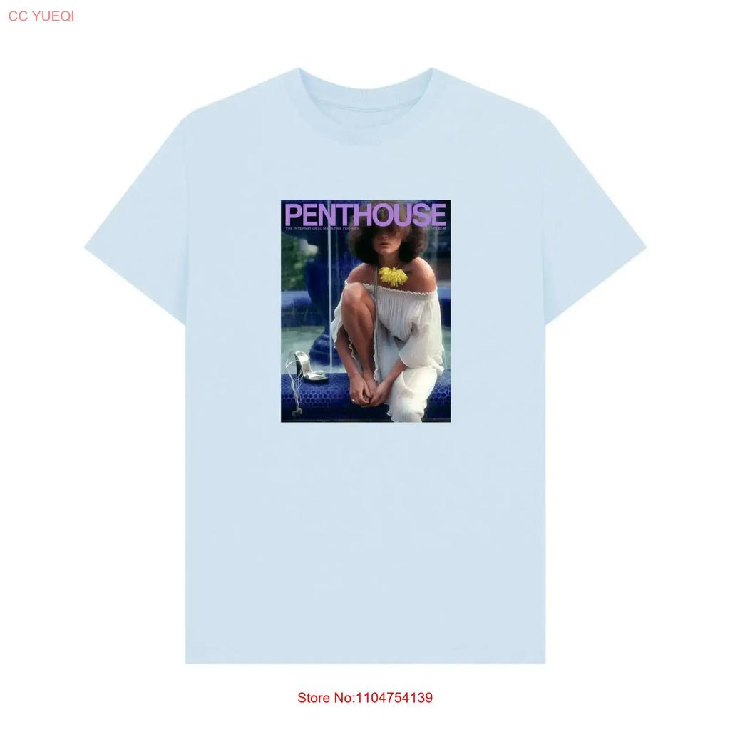 PREMIUM OFFICIAL Penthouse 1978 cover T shirt vintage Washed Versatile Unisex Breathable Top For Everyday Wear Soft homme