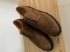 Modne Nowy Styl Dojazdy Biznesowe Buty Wizytowe Buty ze Skóry Naturalnej Zamsz Krowi Sznurowane Casualowe Dżentelmeńskie Brogsy Rzeźbione Buty Ślubne