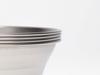 Snow Peak Stainless Steel SP Tableware Bowls (x 4)