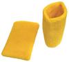 HATAS Wristband Knit Pile 12cm Yellow Set of 2 359
