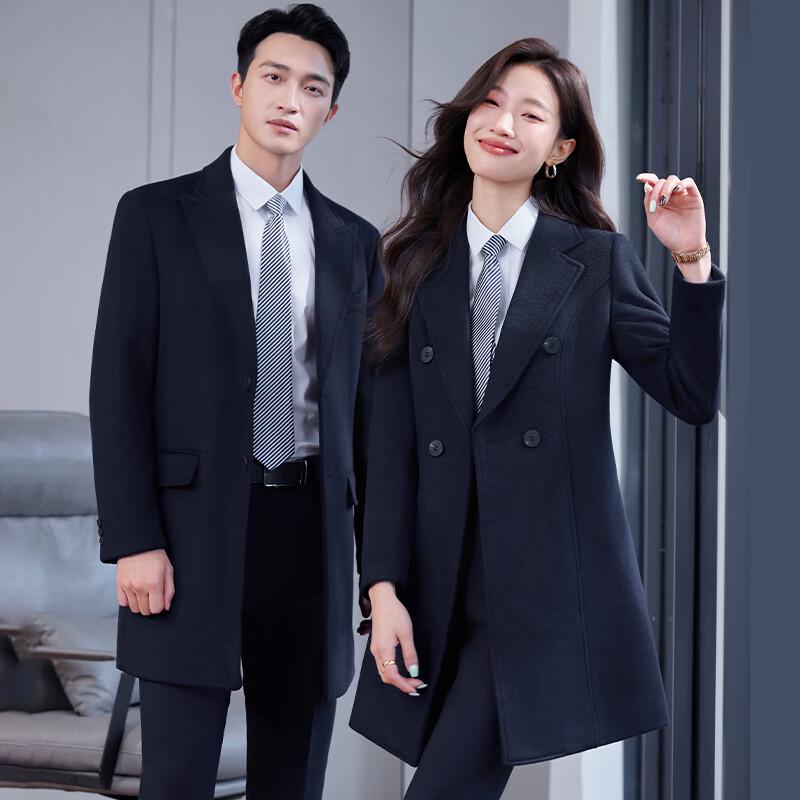 Teluoman Unisex Professional Wool Overcoat