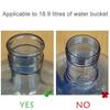 Fashion Anti Splash Replacemet Reusable Water Jug Cap Water Bottle Snap Bucket Lid