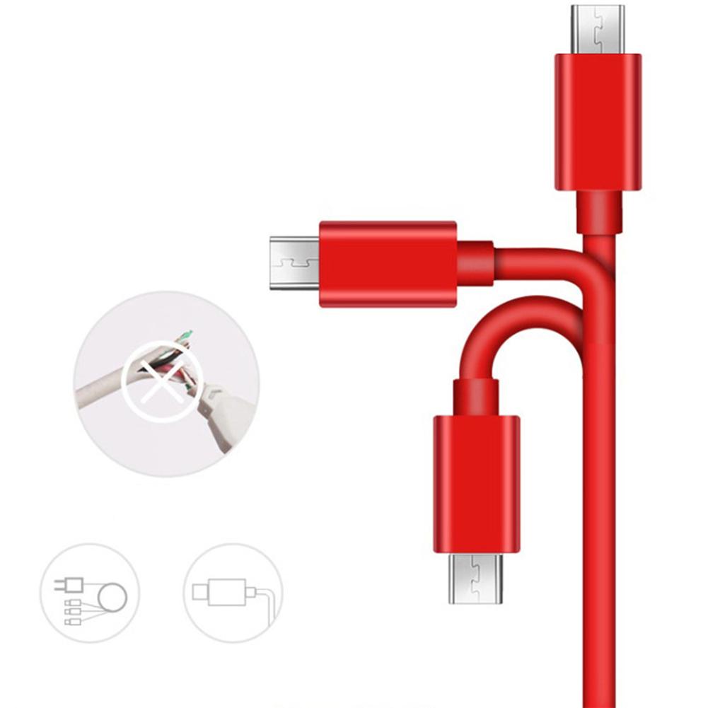 Data  Line Copper One-to-three Multi-function Telescopic Fast Charging Data Cable