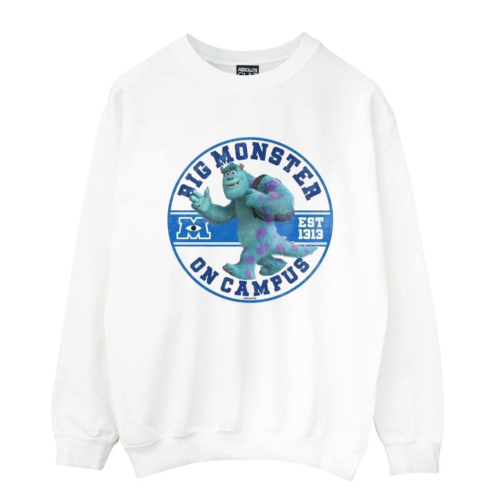 Disney Mens Monsters University Monster On Campus Sweatshirt