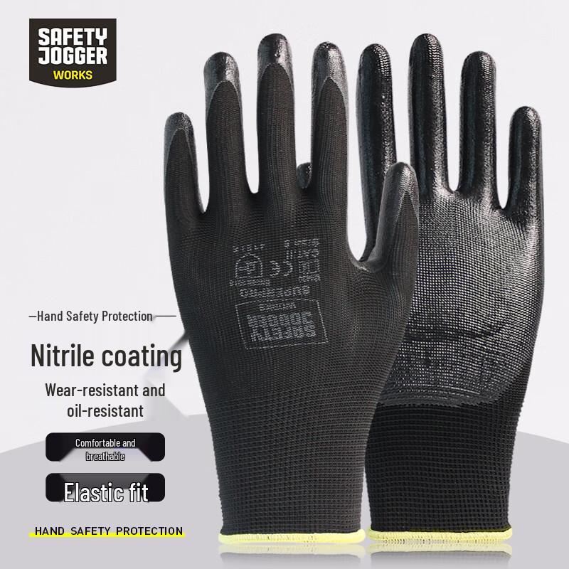 SAFETY JOGGER Nitrile Work Gloves XL
