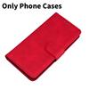 Samsung Galaxy For A06 Solid Color Skin Leather Phone Case Women Men Magnetic