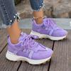 Fashion Women Sneakers Tennis Sneakers Fashion New Colorful Lace Up Leisure Platform Running Shoes Outdoor Comfortable Casual Shoes
