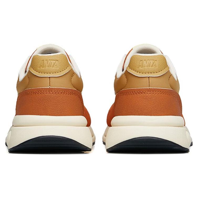 New Anta HERITAGE Wear Resistant Low Top Sports Casual Shoes Women's Brown 122248871-4