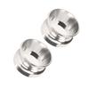 Polished Aluminium NAB Hub Adapters 10 Inch Opener Universal Loading Device for Studer ReVox for Akai for Teac 2Pcs