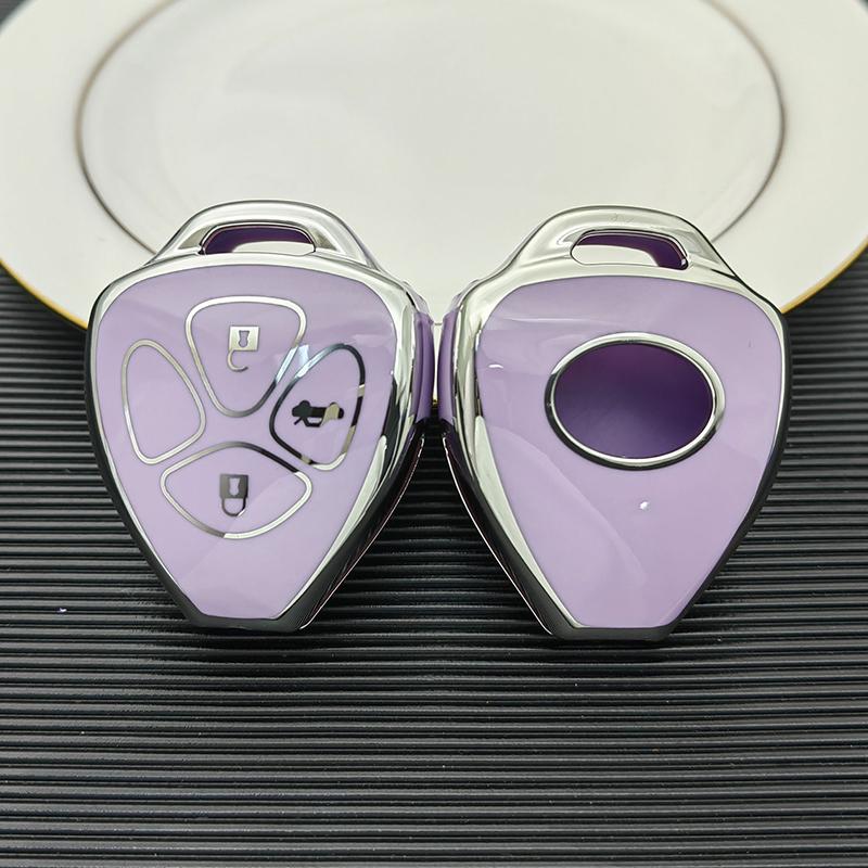 2/3/4Buttons TPU Car Remote Key Cover Case for Toyota Camry RAV4 Crown Avalon Corolla Reiz Venza Matrix Yaris Bag Accessories