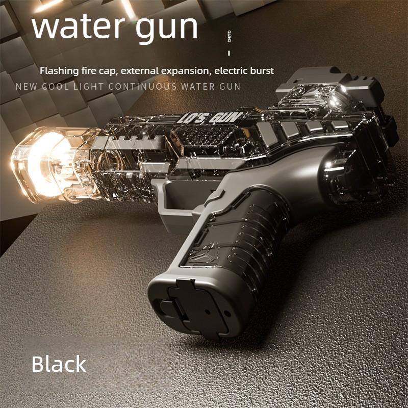 Non-Toxic Electric Water Gun High Pressure Squirt Gun Automatic Shooting Watergun Summer Outdoor Beach Pool Garden Fight Toy Gun Kids Gift