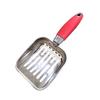 Stainless Steel Cat Litter Scoop - Fine Hole Tofu Litter Shovel, Large Size Cleaning Tool