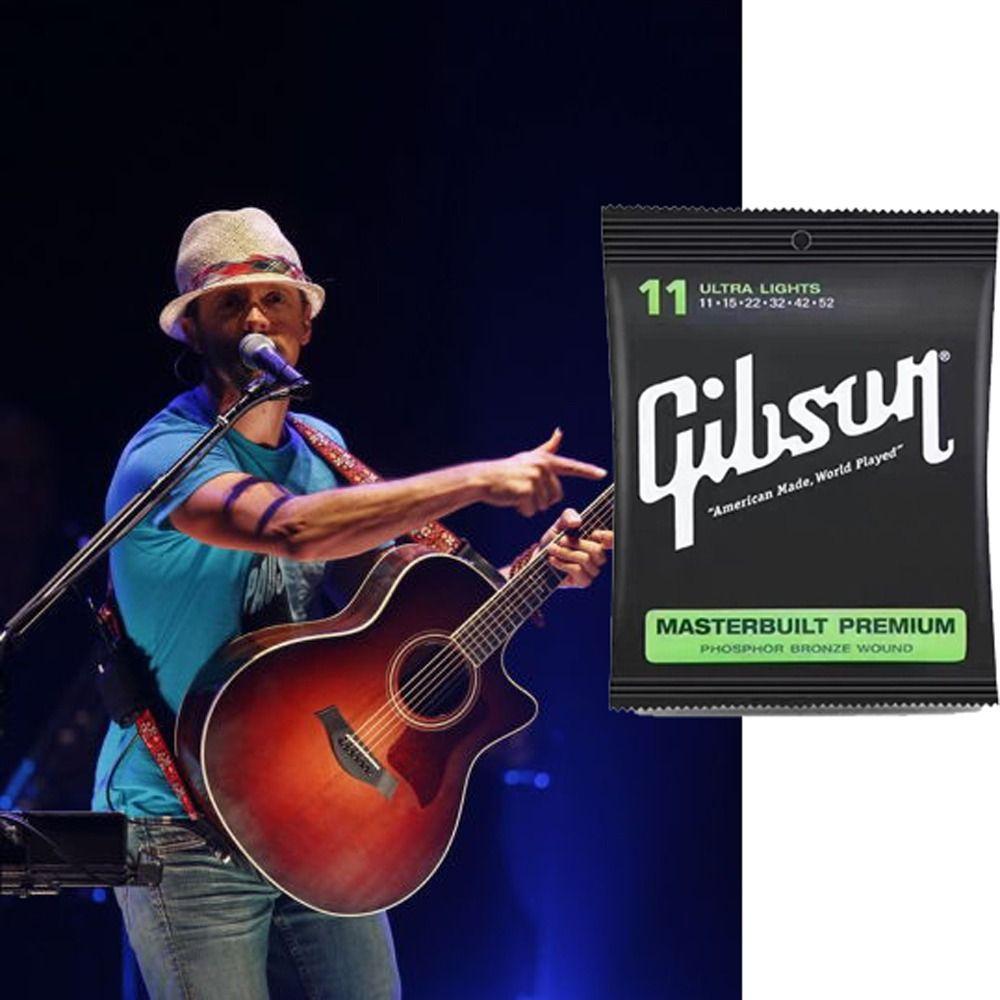 

1 комплект струн для фолк-гитары серии SAg, бронзовые струны для электрогитары, струны для гитары Gibson, музыкант