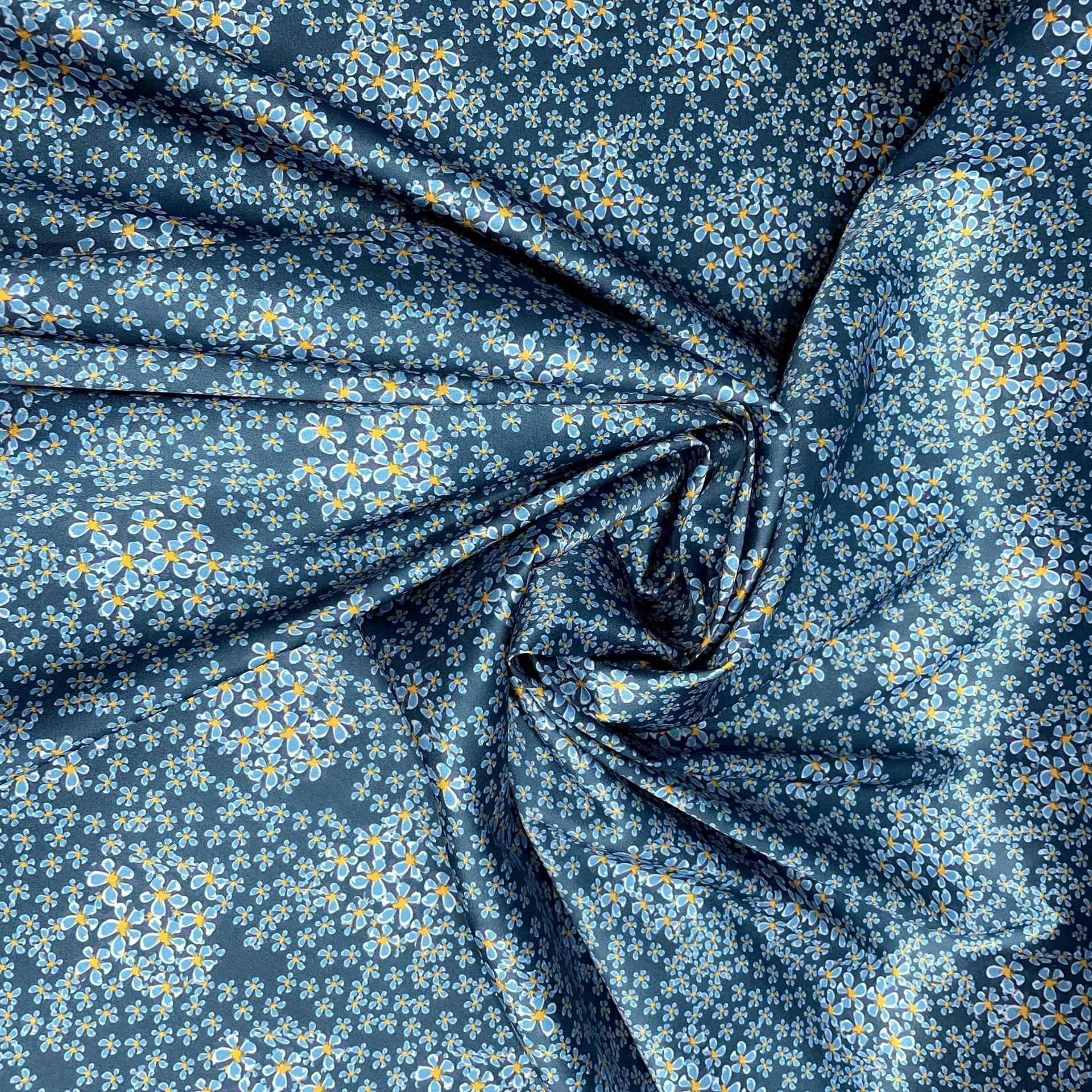 19mm 108cm Silk Stretch Fabric Mulberry Silk Print Fabric for Dress