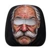 Funny Face Print Car Seat Cover Double Sided Car Pillowcase New Car Seat Headrest  Universal
