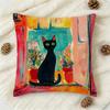 HHenri Matisse Paintings Art Doublesided Printed Square Decorative Cushion Cover for Sofa Living Room Home Decor