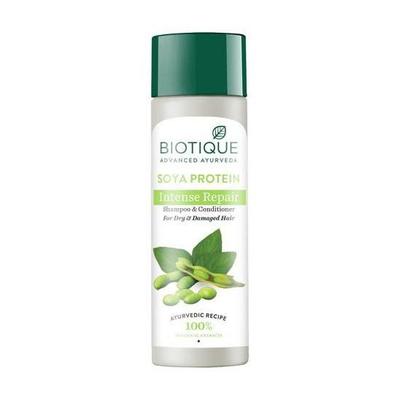 Sojaprotein Conditioning Shampoo: für trockenes und geschädigtes Haar (190 ml), Soya Protein Intense Repair Shampoo & Spülung,
