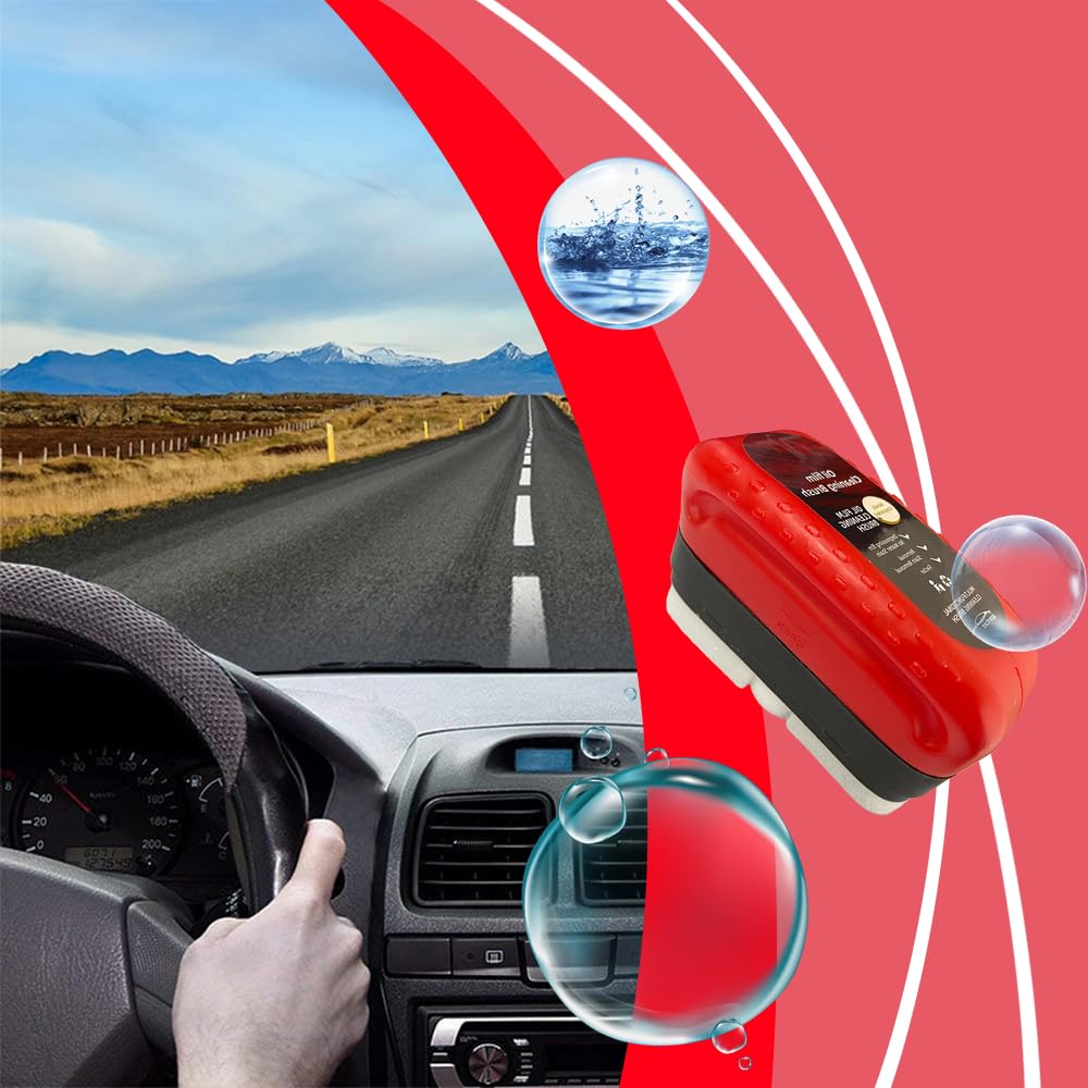HYILUFEI Car Membrane Remover Brush, Automotive Glass Film , Film Removal,