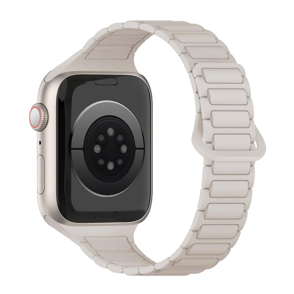 Silicone Magnetic Watch Strap for Apple Watch S11/S10 - 9th Gen Women's Thin Universal Model
