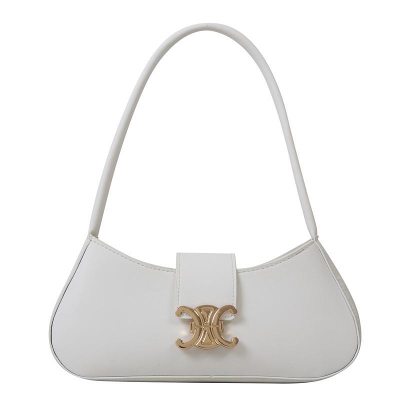 Trendy Street Style Pu Shoulder Bag Candy Color Crossbody Bag For Women 2023 Winter