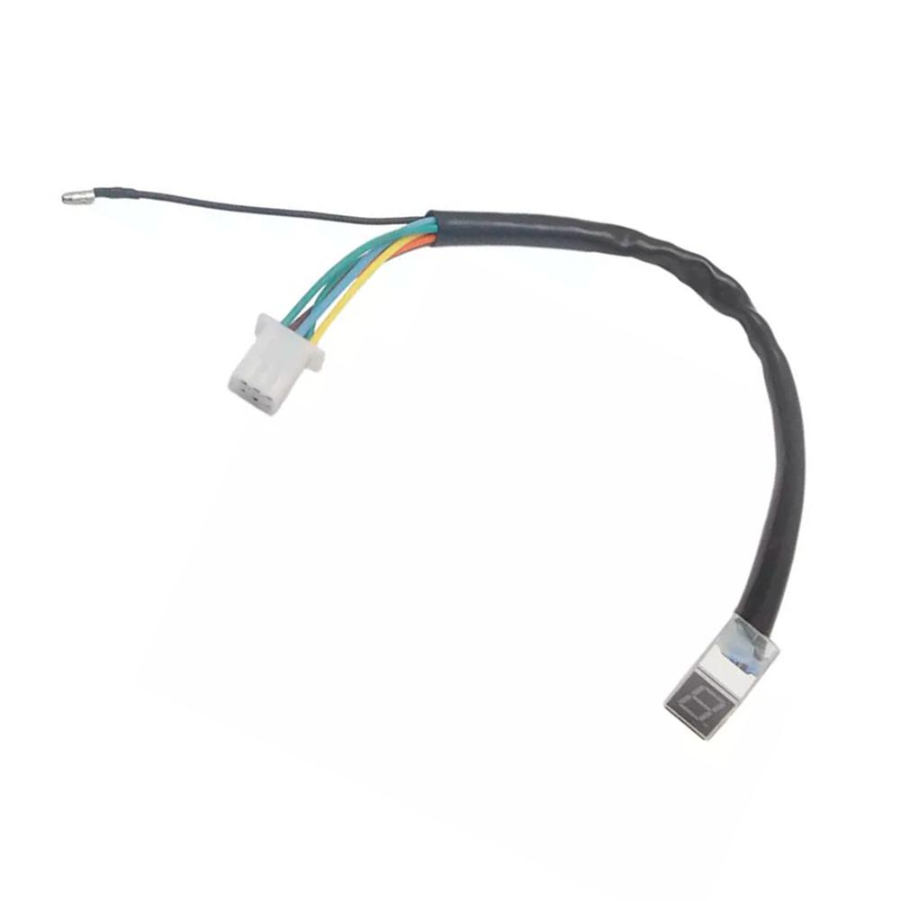 Rote Anzeigefarbe Ganganzeige Sensoranzeige LED Digitaler Ganganzeiger 32,5cm Schwarz Digital-LED Einfach zu installieren
