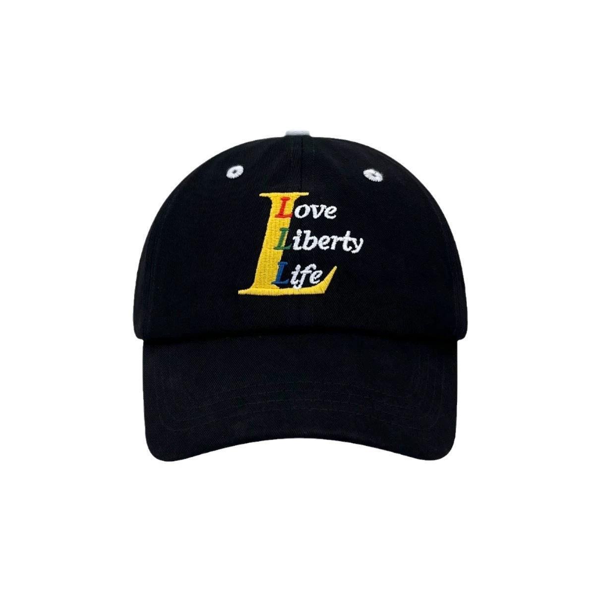 

Американская ретро бейсболка с большой окружностью головы женская красная универсальная шляпа показывающая лицо маленькая широкополая кепка с вышитыми буквами M（56-58cm） чёрный