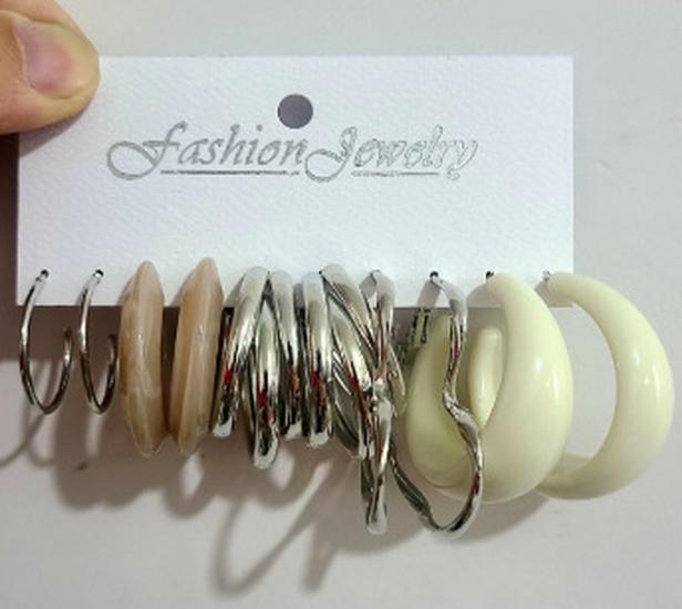 Pearl Stud Earring Set