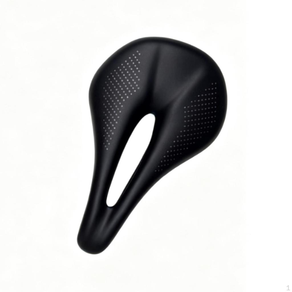 Bike Saddle with Cutout Breathable Lightweight for Commuting