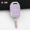 2 Buttons Tpu Key Case Cover Holder Keychain For Renault Duster Dokker Logan Stepway Clio 5 Ss2 For Dacia Sandero Stepway Logan