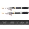 Nwe 2.1m 2.3m Telescopic Fishing Rod Wheel Combination Full Set of Carbon Fiber Fishing Rod Fishing Gear Bag Fishing Gear Box Fishing Gear Set