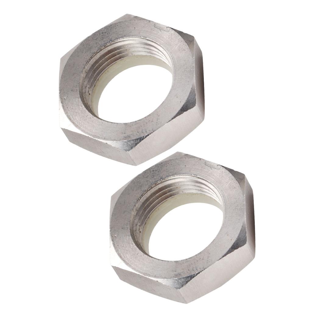 2pcs Stainless Steel Self Locking Nut 90185?22043 Replacement for Outboard Motor Engine