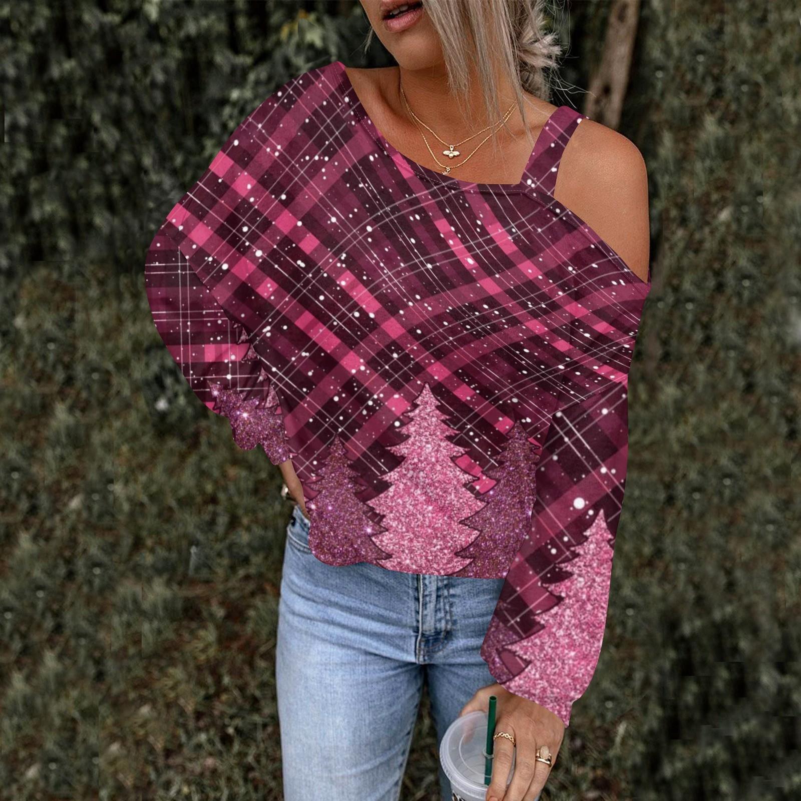 

Женская ажурная модная повседневная толстовка с капюшоном с цветочным принтом и открытыми плечами XL арбуз красный