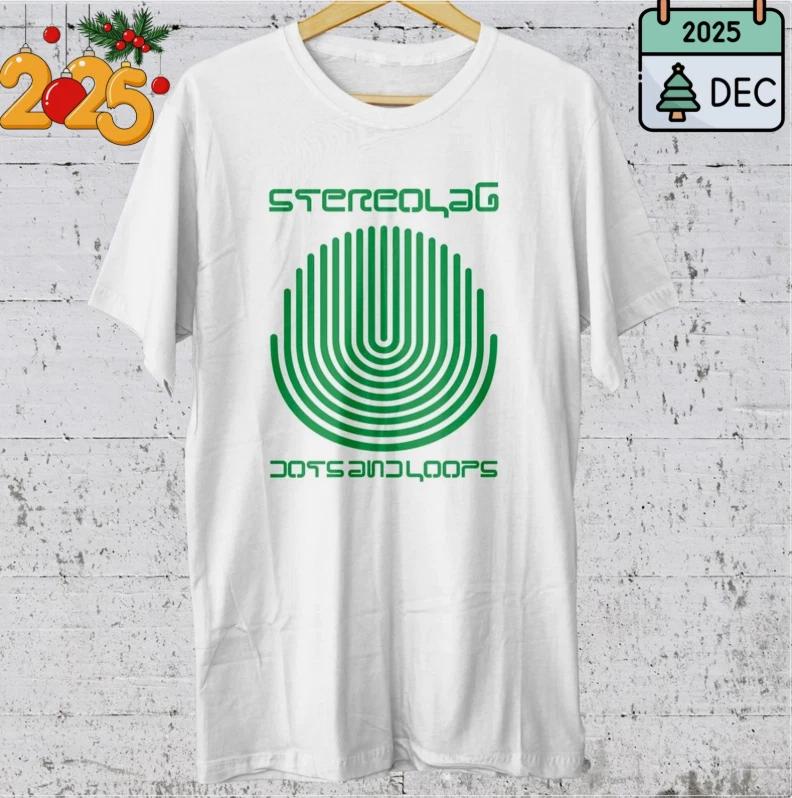 Stereolab Dots and Loops T-shirt, Stereolab Avant-Pop Band Indie music Unisex Te XL