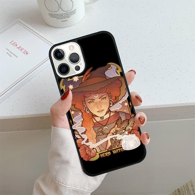 Witchy Collection Magic Phone Case For iPhone 17 Air 13 12 14 15 16  Cover For Apple Pro Max 6S Plus Coque